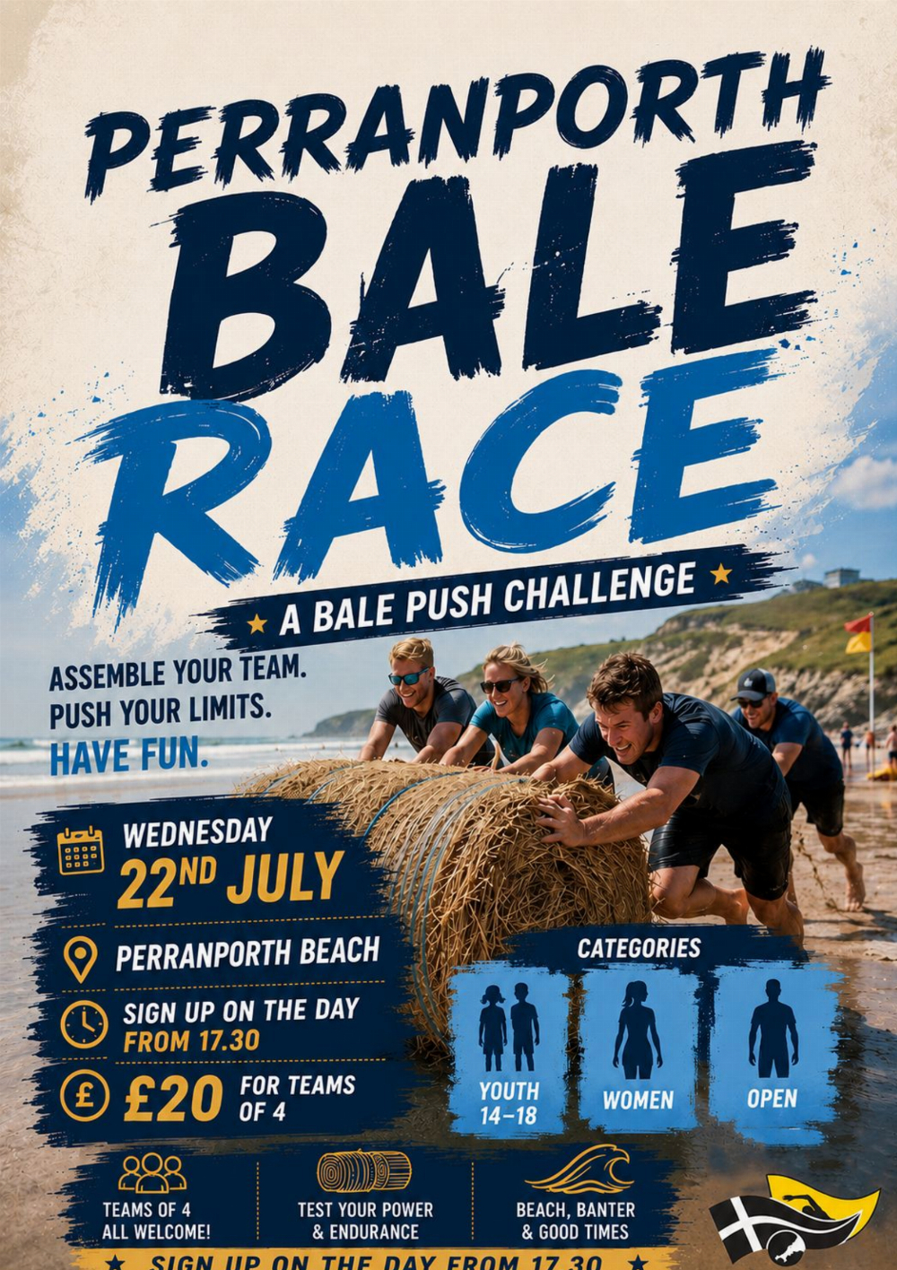 Perranporth Bale Race